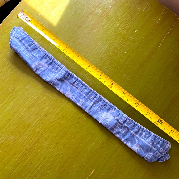 Create Good denim dog collar handmade 13” - Picture 3 of 6